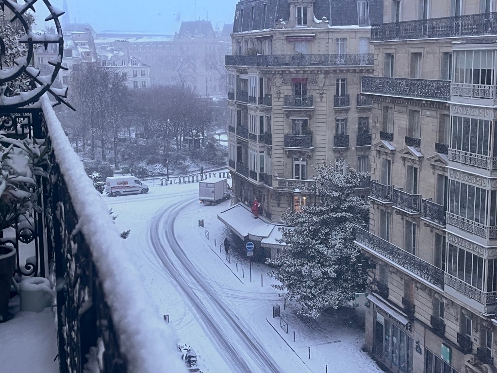 Paris enneigé, Paris frigorifié mais Paris&nbsp;sublimé